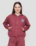 Disney Regular Print Stitch Jaket Wanita