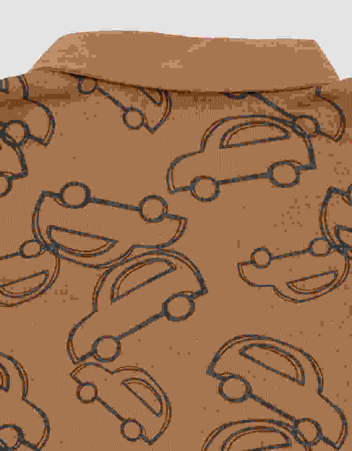 Pipiniko Car Print Set Pakaian Anak Laki-laki