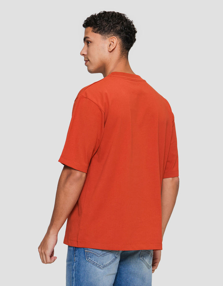 Suko Graphic Wording Kaos Oversize Pria