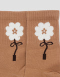 Nevada Quarter Flower Kaos Kaki Wanita