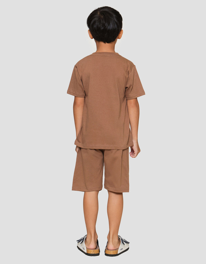 Little M Pls Ktg Aplikasi Kuping Otter Pakaian Setelan Anak Laki-laki