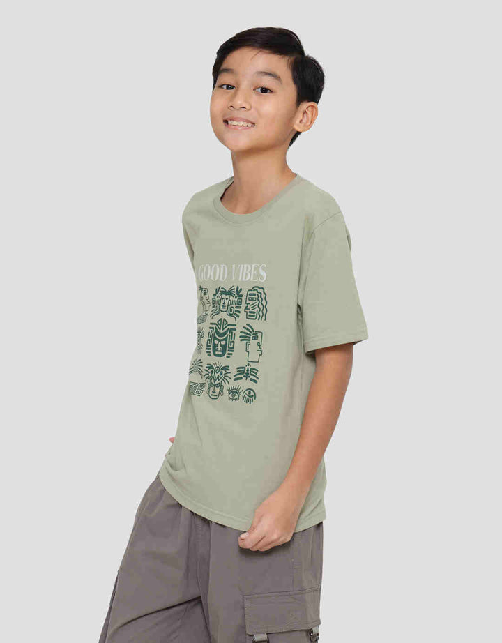 Nevada Print Etnic 3 Kaos Anak Laki-Laki
