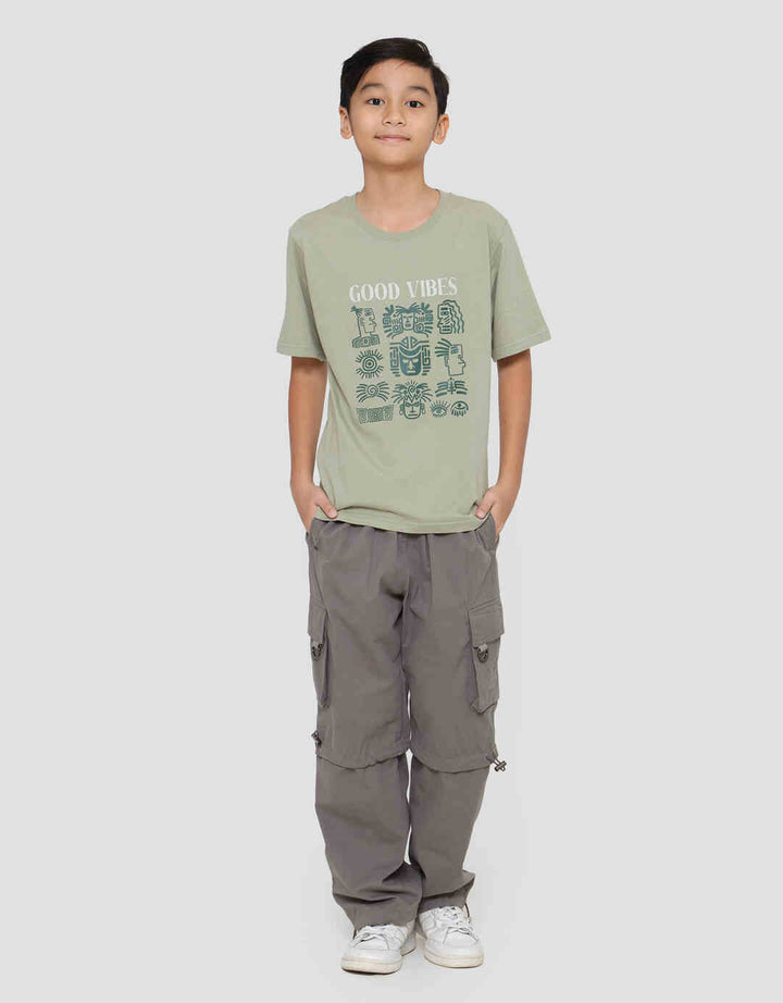 Nevada Print Etnic 3 Kaos Anak Laki-Laki