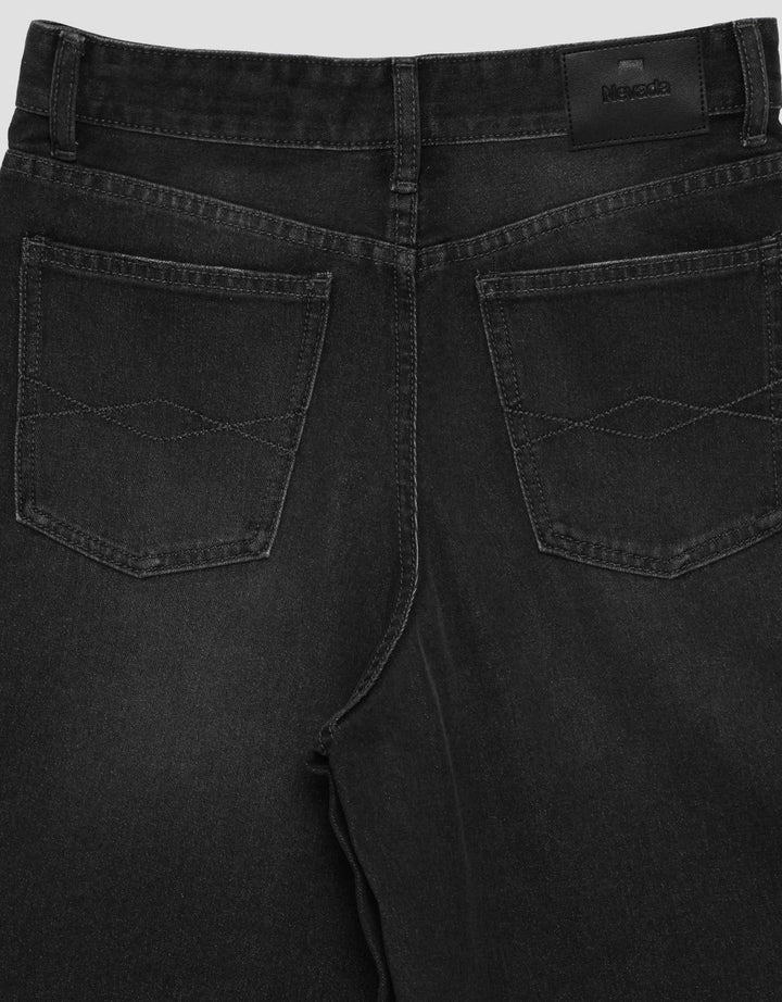 Nevada Baggy Fit Jorts Celana Denim Wanita
