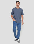 Cole Graphic Back Print Just Start Kaos Pria