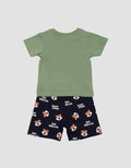 Pipiniko Lion Big Smile Set Pakaian Anak Laki-laki