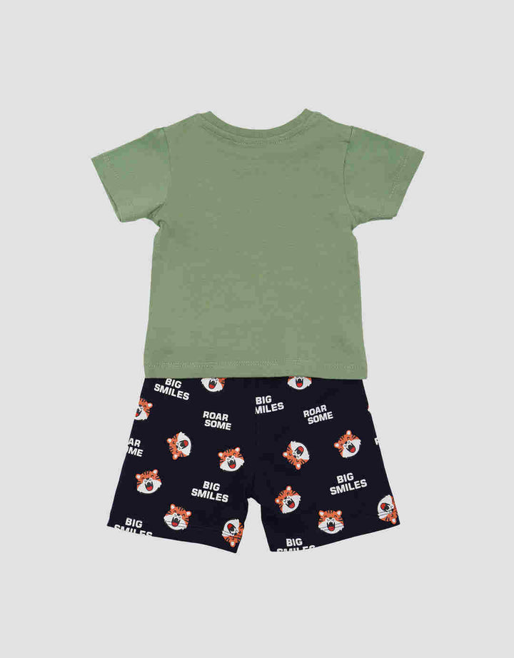 Pipiniko Lion Big Smile Set Pakaian Anak Laki-laki