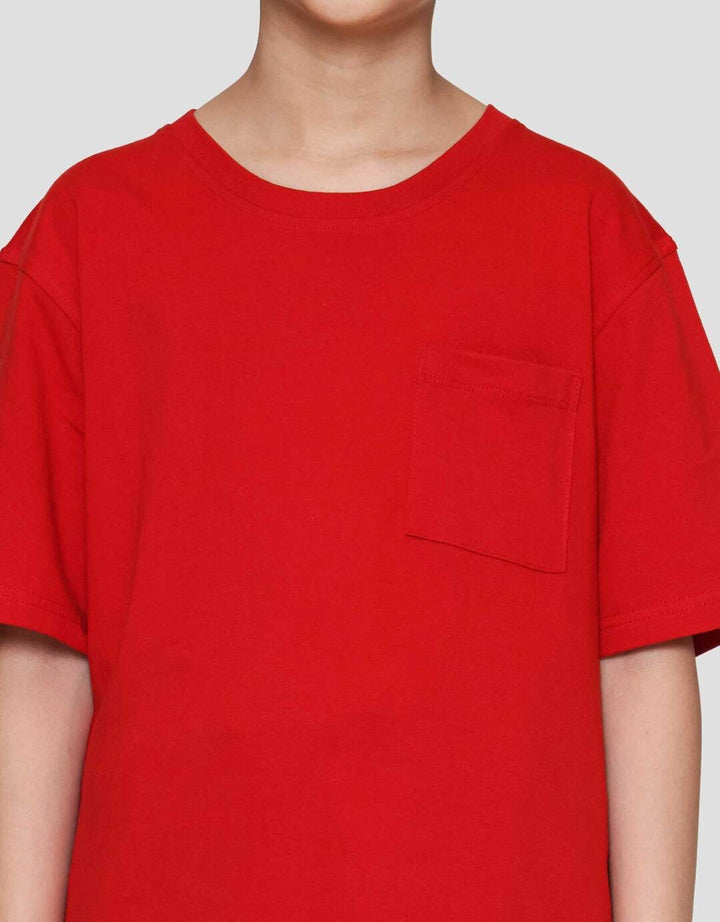 Nevada Solid With Pocket Jvpoc Kaos Anak Laki-laki