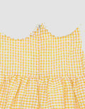 Pipiniko Texture Sleeve Balon Dress Anak Perempuan