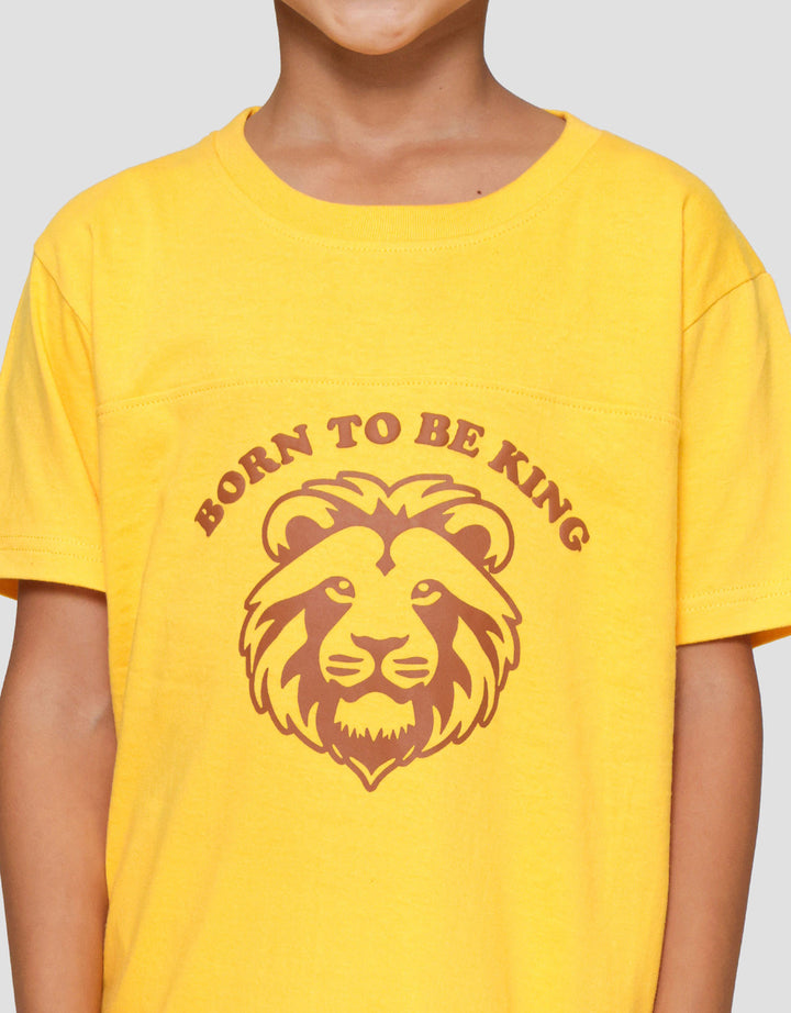 Little M Born To Be King Lion Pakaian Setelan Anak Laki-laki