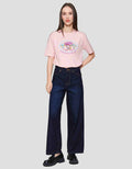 Nevada Wide Leg Light Celana Denim Wanita