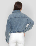 Nevada Vintage Jaket Denim Wanita