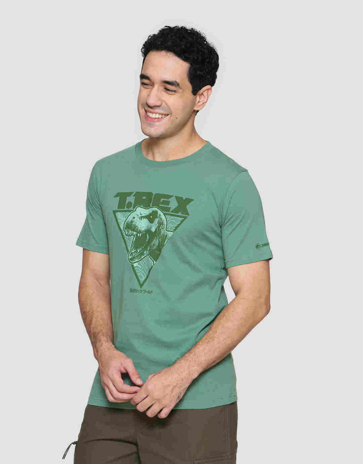 T Zone Universal Jurassic World T-Rex Men's Short Sleeve T-Shirt