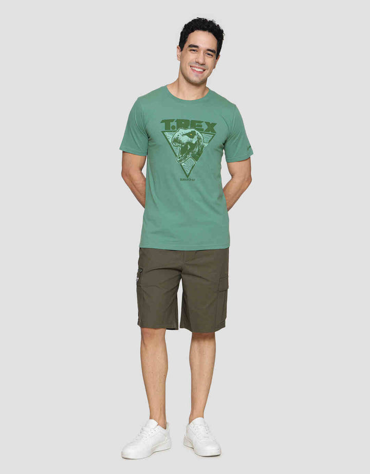 T Zone Universal Jurassic World T-Rex Men's Short Sleeve T-Shirt