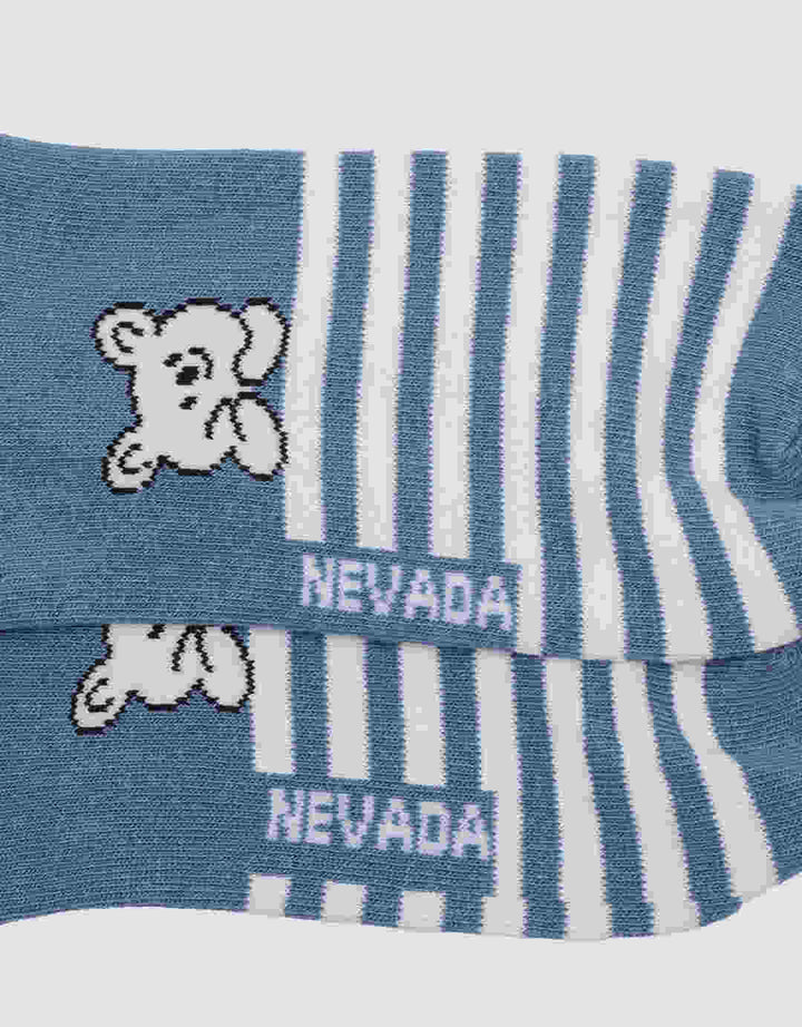 Nevada Bear Stripe Kaus Kaki Anak