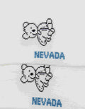 Nevada Bear Plain Kids Ankle Socks