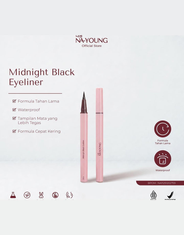 Na-Young Midnight Black Eyeliner