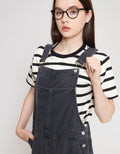 ZES Long Overall Basic Denim Wanita BLDR001 BLDR001