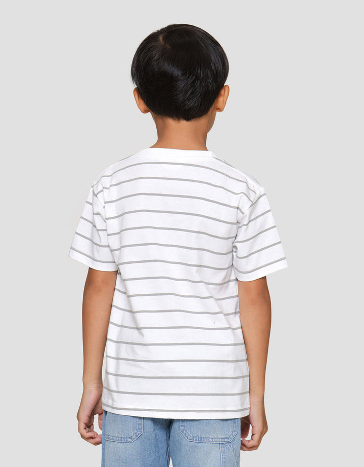 Little M Salur Kantong Patch Kaos Anak Laki-laki