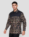 Arjuna Weda Body Fit Cokro Cemani Kemeja Batik Pria