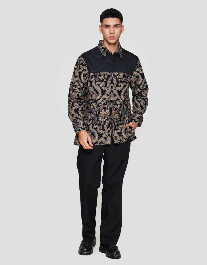 Arjuna Weda Body Fit Cokro Cemani Kemeja Batik Pria
