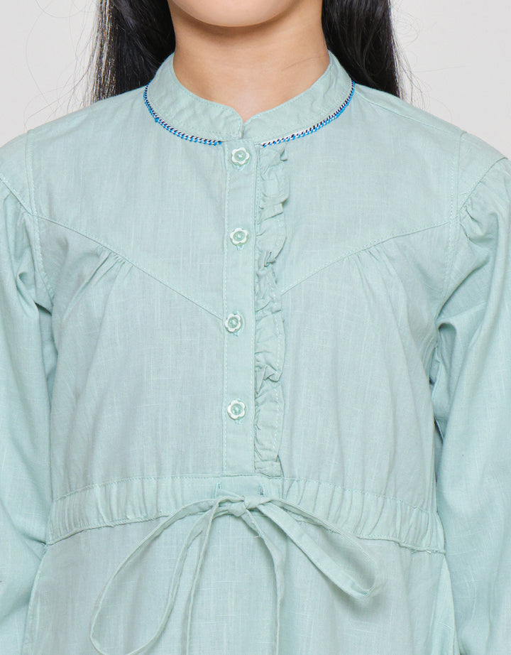 Cardinal Kids Girl Drawstring Detail Gamis Anak Perempuan