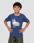 Little M Hippo Kaos Anak Laki-laki