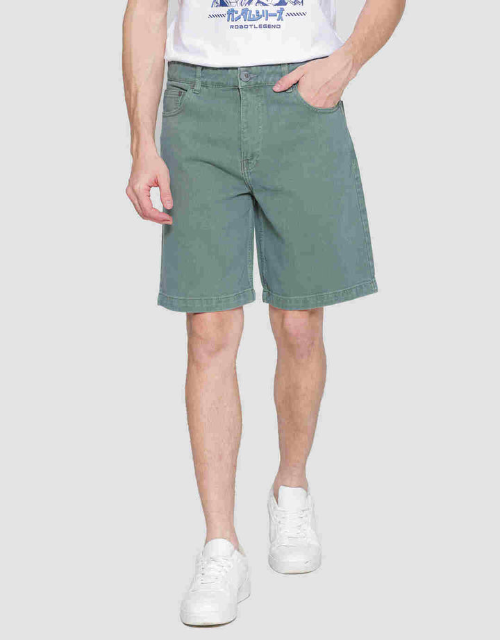Nevada Baggy Color Celana Denim Pendek Pria