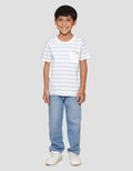 Little M Salur Kantong Patch Kaos Anak Laki-laki