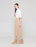 ZES Rok Pleats Wanita Midi MELWB003