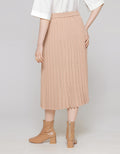 ZES Rok Pleats Wanita Midi MELWB003