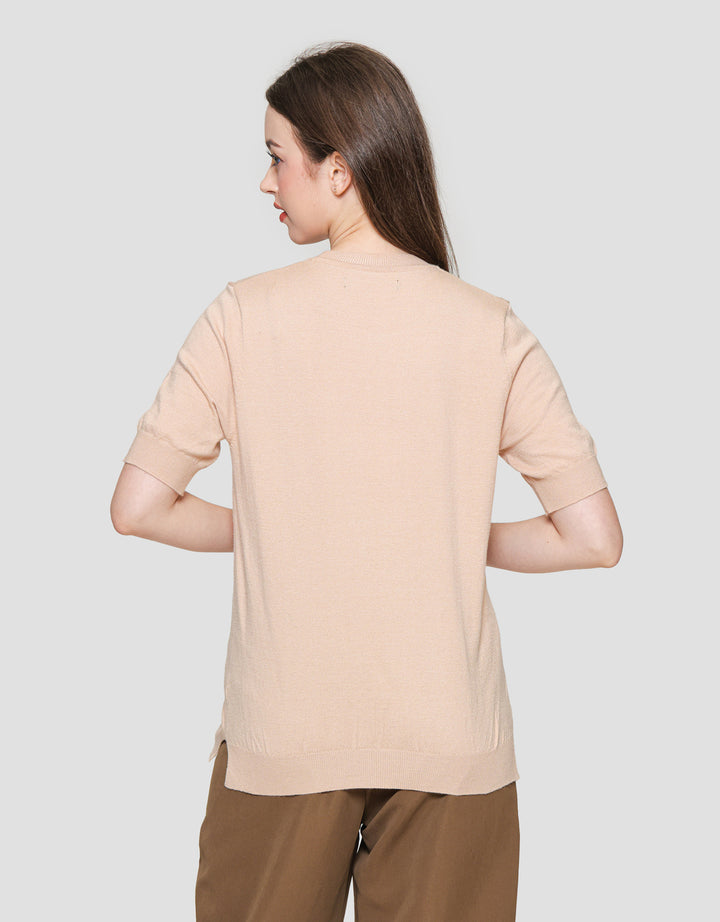 Connexion Basic Knit Women's Short Sleeve T-Shirt