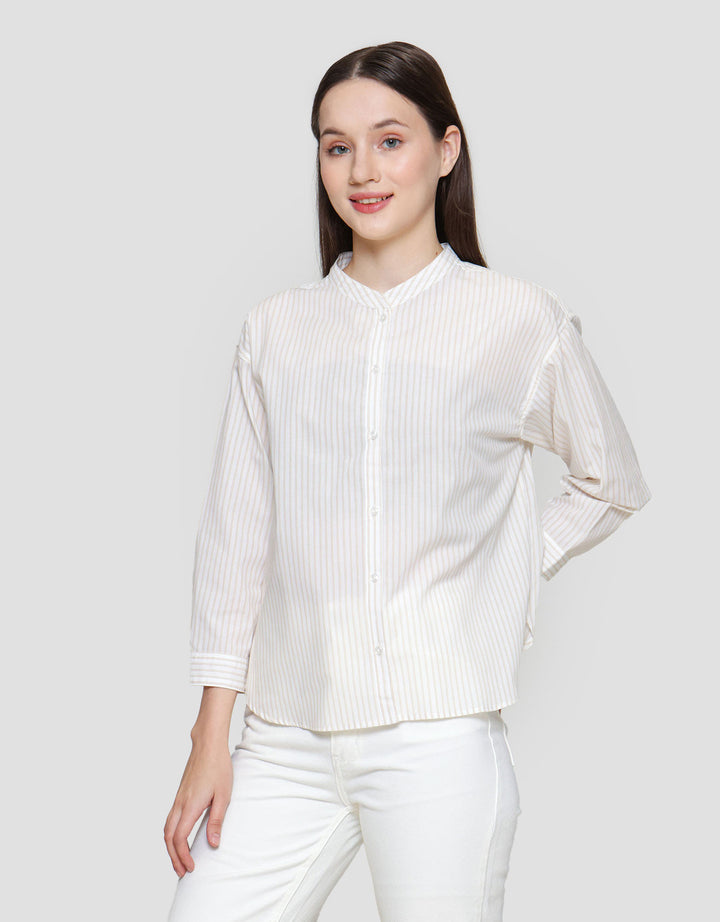 St. Yves Rich Cotton Yarndyed Kemeja Wanita