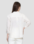 St. Yves Rich Cotton Yarndyed Kemeja Wanita