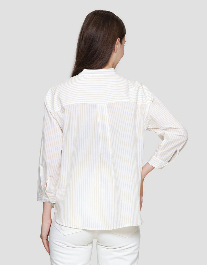 St. Yves Rich Cotton Yarndyed Kemeja Wanita