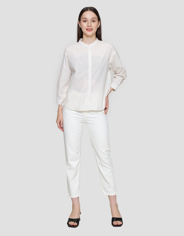 St. Yves Rich Cotton Yarndyed Kemeja Wanita