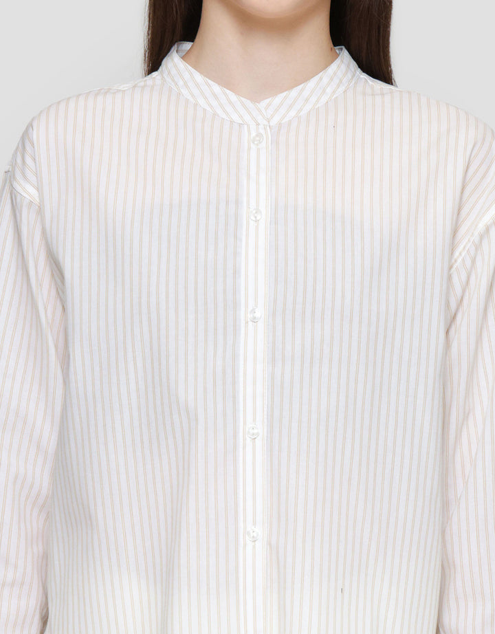 St. Yves Rich Cotton Yarndyed Kemeja Wanita