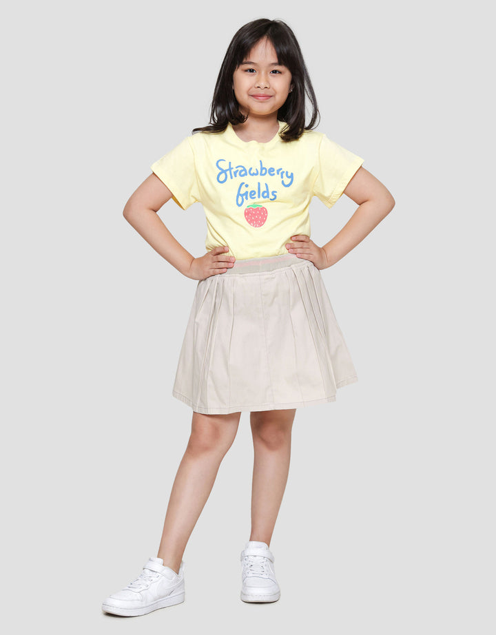 Little M Manset Stripe Celana Rok Anak Perempuan