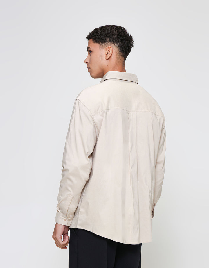 ZES Light Crinkle 1 Pocket Ethan Kemeja Pria ETHAN