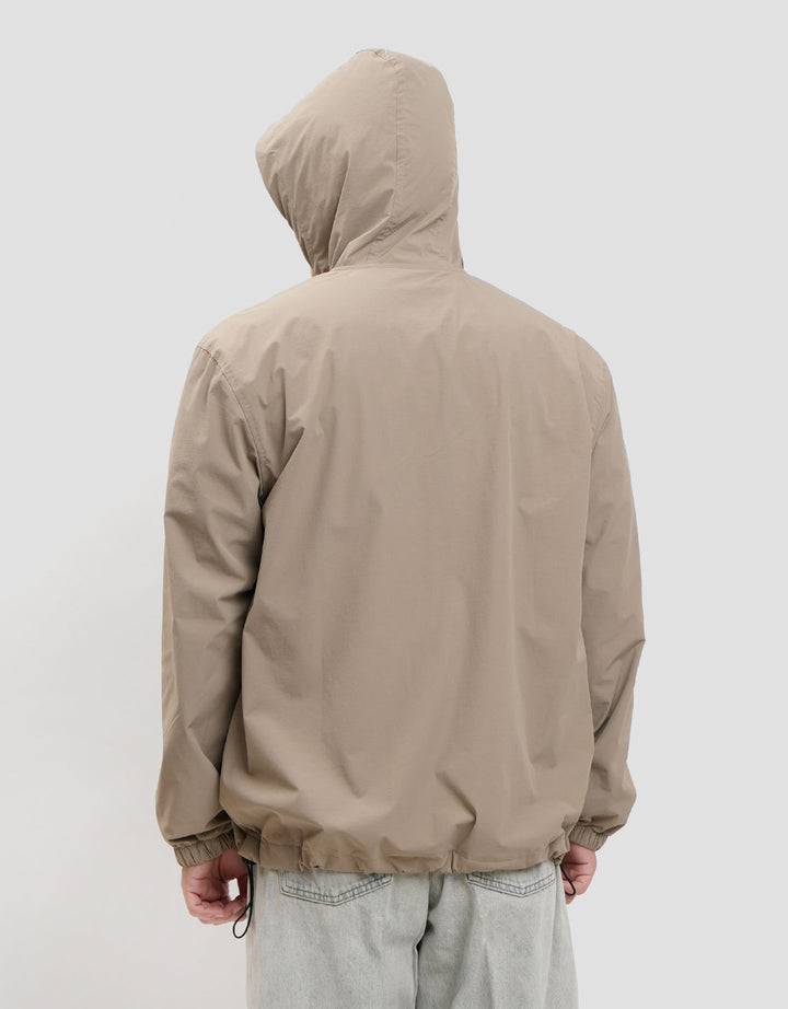 Lois Nylon Jaket Hoodie Pria