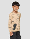 Little M Print Sweater Anak Laki-laki