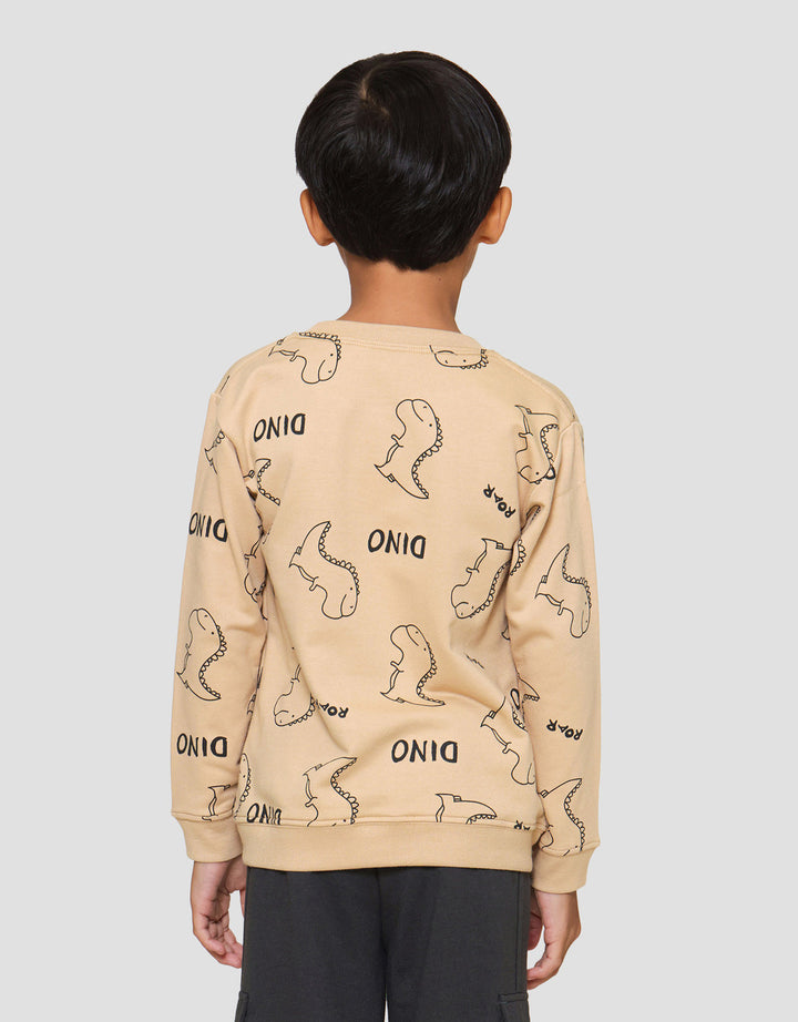 Little M Print Sweater Anak Laki-laki