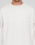 Nevada Cut And Sewn With Pipping Sweater Pria
