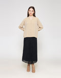 ZES Long Sleeve Shirt Stripes Wanita NIFWT011 NIFWT011