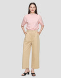 Connexion Wide Twill Celana Panjang Wanita
