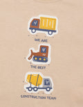 Little M App Triple Truck Kaos Anak Bayi