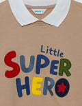 Little M Aplikasi Little Hero Sweater Anak Laki-laki