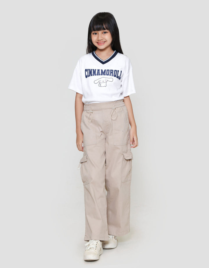 Nevada Stretch Cargo Celana Panjang Anak Perempuan