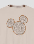 Disney Varsity Print Micke Mouse Jaket Wanita