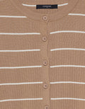 Connexion Stripe Tunlik Cardigan Wanita
